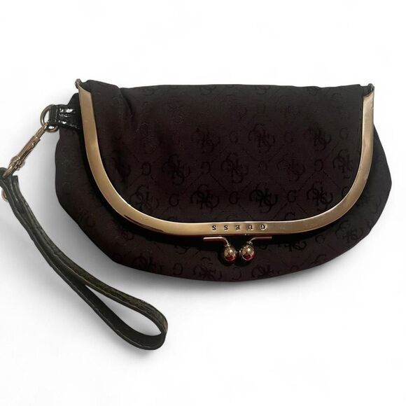 Guess Women's Brown and Black Bag - Picture 1 of 6